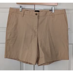 Talbots Relaxed Chino Shorts 7" NEW!